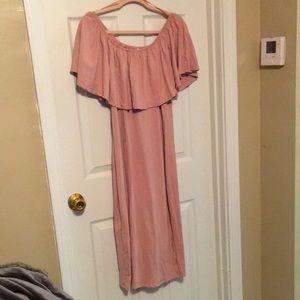 Off the shoulder dress